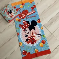 ミニーマウス タオル
