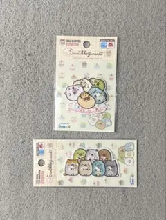 すみっコぐらし　ワッペン　2点セット