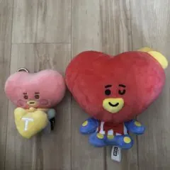 BT21 TATA ぬいぐるみ マスコット 2点セット