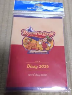 ディズニーリゾート　スケジュール帳　手帳　2026年