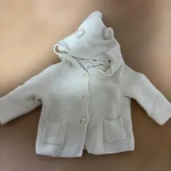 baby GAP フード付きカーディガン 6-12ヶ月