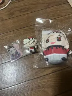 鬼滅の刃 童磨 まめめいと ぬいぐるみ マスコット　ちょこのっこ等　3:点セット