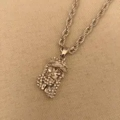 ジーザス ペンダント ネックレス シルバーカラー