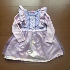 ラプンツェル　ワンピース　ドレス　長袖　ベビードール　110