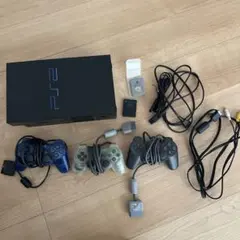 PlayStation 2 本体 コントローラー3個付き