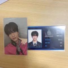 日プ 新世界 POPUP タワレコ トレカ IDカード 東野蒼汰