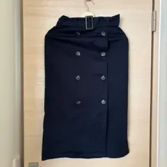 GU タイトスカート ネイビー トレンチスカート　Mサイズ
