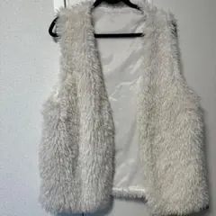 ❤️ホワイトファーベスト ❤️