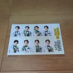 福岡ソフトバンクホークス 周東佑京　照明写真風ステッカー