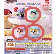 パワーパフガールズ　ガチャガチャ　マカロン３点セット