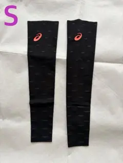 新品未使用　アシックス　メタスピード　アームカバー　ブラック　Ｓサイズ　マラソン