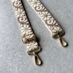 【インド刺繍リボン♡】ショルダーストラップ♡