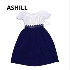 【タグ付き】ASHILL 　ワンピース　ドレス　パーティー　フォーマル　切り替えのサムネイル