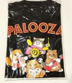 PALOOZA 猫 バンド Tシャツ ブラック Sサイズ