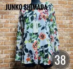 JUNKOSHIMADA 花柄シフォンブラウス　38号のサムネイル