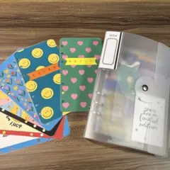 システム手帳セット バインダー シール帳