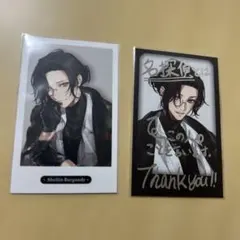 にじさんじ　シェリン バーガンディ　探偵と助手　チェキ風カード