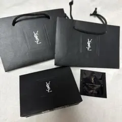 イブサンローラン ギフトボックス ショッパー　サンプル　4点セット