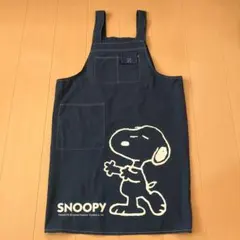 SNOOPYエプロン　ネイビーのサムネイル