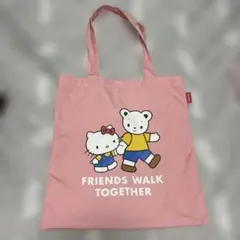 新品】ハローキティ ファミリア トートバッグ familiar ピンク - メルカリ