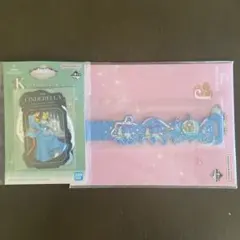 ディズニー 一番くじ シンデレラ K賞 J賞