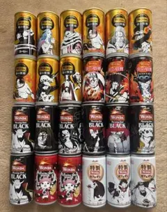 【空缶】WONDAコーヒー【ワンピース】24缶セットのサムネイル