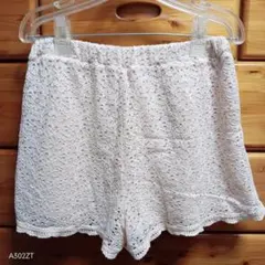 SALE【美品】ピンク レース ショートパンツ Mサイズ