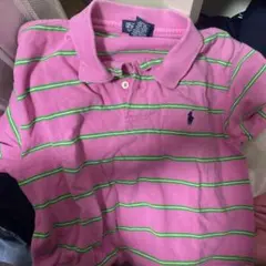 Polo by Ralph Lauren ポロシャツ ピンク/グリーン