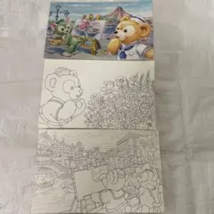 ダッフィー  ポストカード