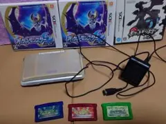 ニンテンドーDS本体とポケモンゲームセット