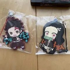 鬼滅の刃　ラバーストラップ　2個セット