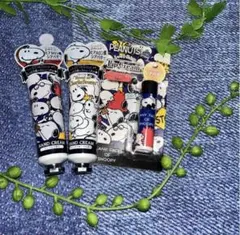 スヌーピー　ハンドクリーム　リップクリーム SNOOPY 保湿のサムネイル