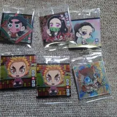 鬼滅の刃ディフォルメシールウエハース其の九　シール6枚