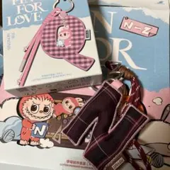 POPMART ラブブ イニシャル チャーム PIN FOR LOVE 【N】