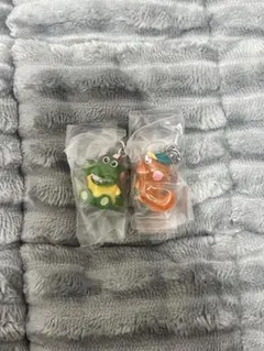 ２種セット　ざわざわ森のがんこちゃん めじるしアクセサリー