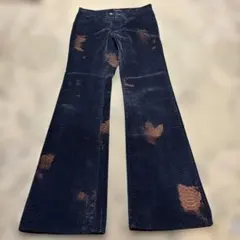 e*o様 連休値下げ。未使用 Towavaseの刺繍シルクパンツ - メルカリ
