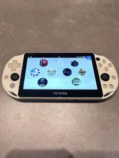 【動作確認済】SONY PS Vita PCH-2000 白　メモリーカード付