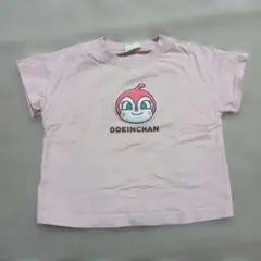 アンパンマン　ドキンちゃん　半袖Tシャツ　90　ピンク　トップス