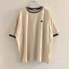 JaVa 半袖 シンプル　Tシャツ アイボリー　ユニセックス　レディース　メンズのサムネイル