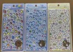 【正規品】しずくミニ　ボンボンドロップシール　３枚セット　新品未開封　即購入ＯＫ