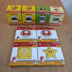 一番くじ　スーパーマリオ　小皿　ドンキーコング　グラス　8点セット　ばら売り不可