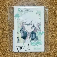 ダンガンロンパ 緜さんイラスト 私服で旅行 スクエア缶バッジ 特典 狛枝凪斗