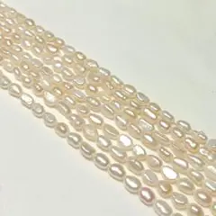 淡水パール　バロック　約5mm 1本売り
