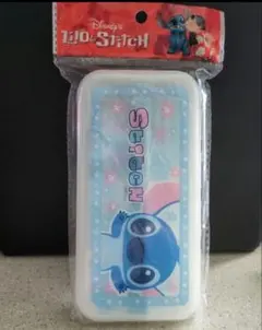 Disney スティッチ カトラリーセット 4点フォーク スプーン お箸 ケースのサムネイル