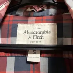 Abercrombie & Fitch チェック柄長袖シャツ Sのサムネイル