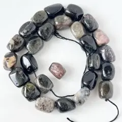 トルマリン ビーズ 天然石 ハンドメイド アクセサリー