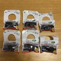 ジョージア ジャガー&ランドローバー　ブラックプルバックカーコレクション全6種