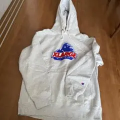 XLARGE エクストララージ　チャンピオン　コラボ　裏起毛　パーカー