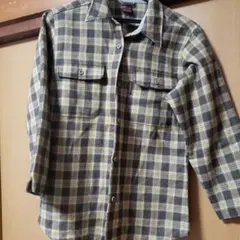 mont-bell チェック柄 長袖シャツ XS