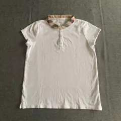 美品 バーバリーチルドレン 12Y ポロシャツ ノバチェック